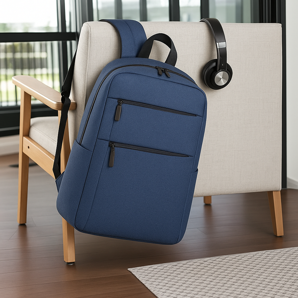Laptop Backpack Bag for Men and women Business Travel Bag Pack - 18 Inch Laptop and Casual Double ZIP Backpack