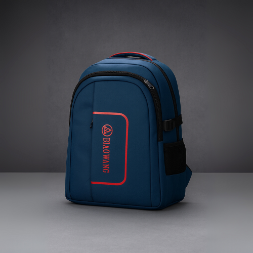 Biaowing basics men premium light blue backpack / laptop bag