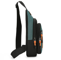 LLSUZY Men Boys Chest Bag Crossbody Bag Waterproof Small Casual Travel Bag for Outdoor Travel Hiking